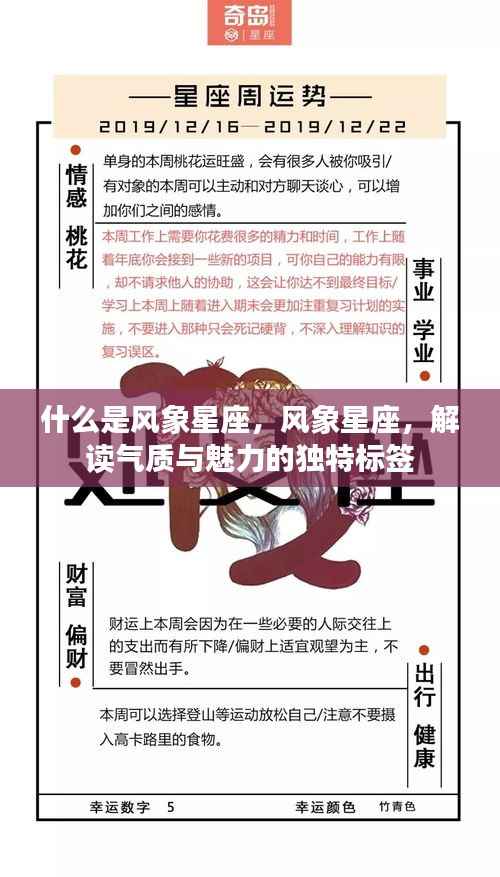风象星座，解读气质与魅力的独特标签，探寻其神秘魅力所在